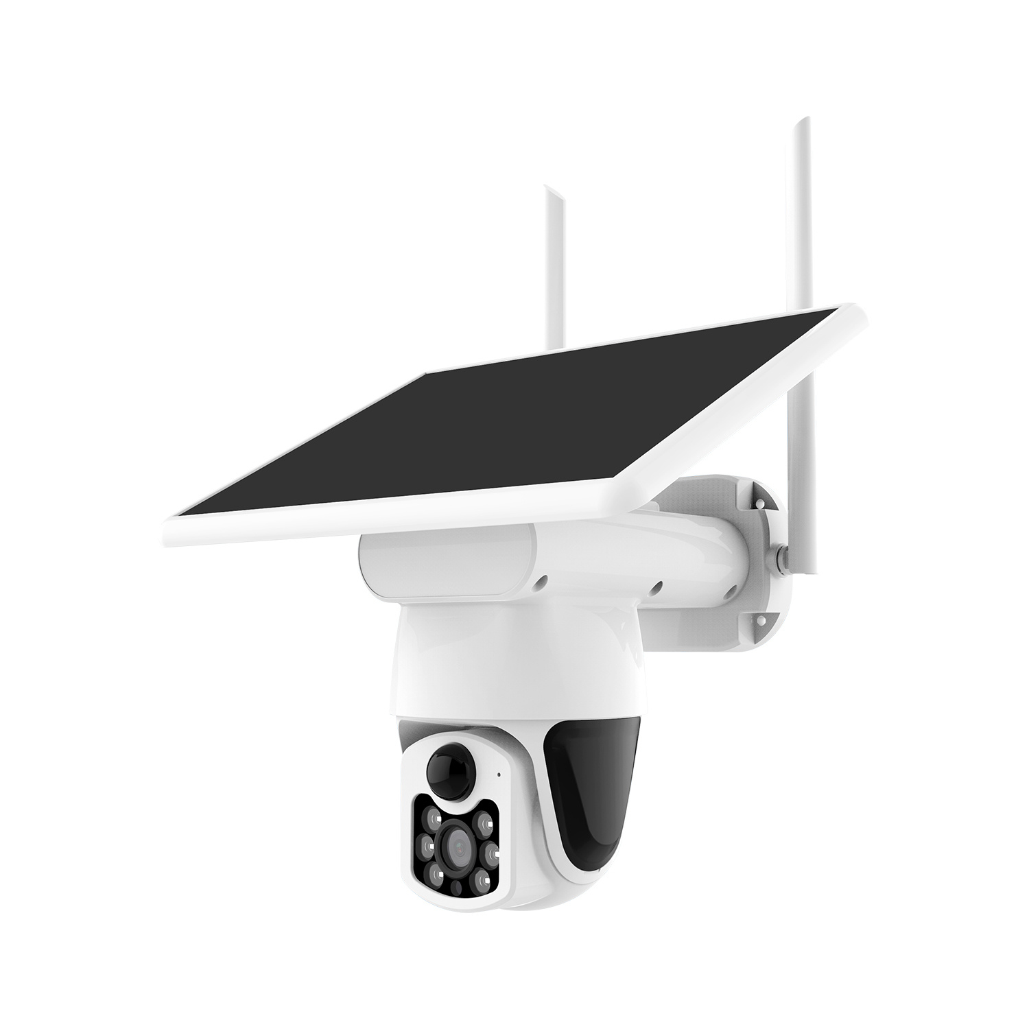 Hankvision Wireless Security Camera Outdoor with Cellular 4G Network Solar Battery, Home Video Surveillance System, PIR Radar Motion Detection, Full-Color Night