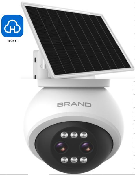 Best New Products of 2023 Solar Powered 3MP Outdoor WiFi PTZ Dome Battery Network Low Power Wireless Solar CCTV Camera